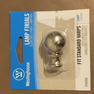 6 Westinghouse Lamp Finials New single packaging